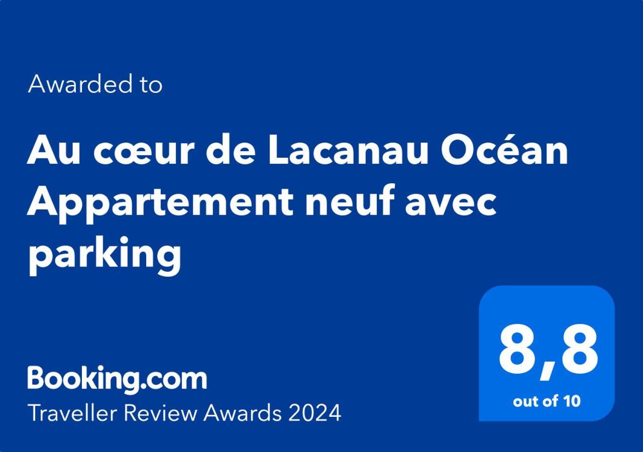 Au Coeur De Lacanau Ocean Appartement Neuf Avec Parking Ngoại thất bức ảnh
